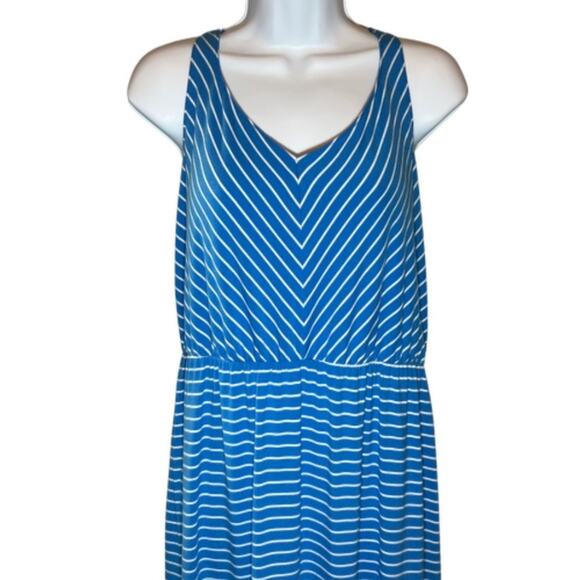 Sonoma Striped Maxi Dress, L - Picture 2 of 7